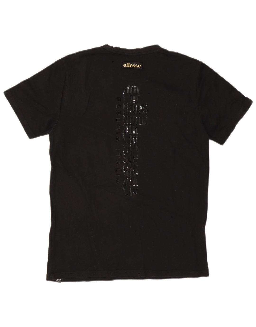 Ανδρικό γραφικό T-Shirt Ellesse Top Medium Black Colourblock
