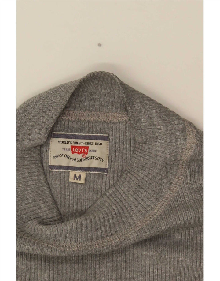 Γυναικείο τοπ Levi's μακρυμάνικο UK 12 Medium Grey