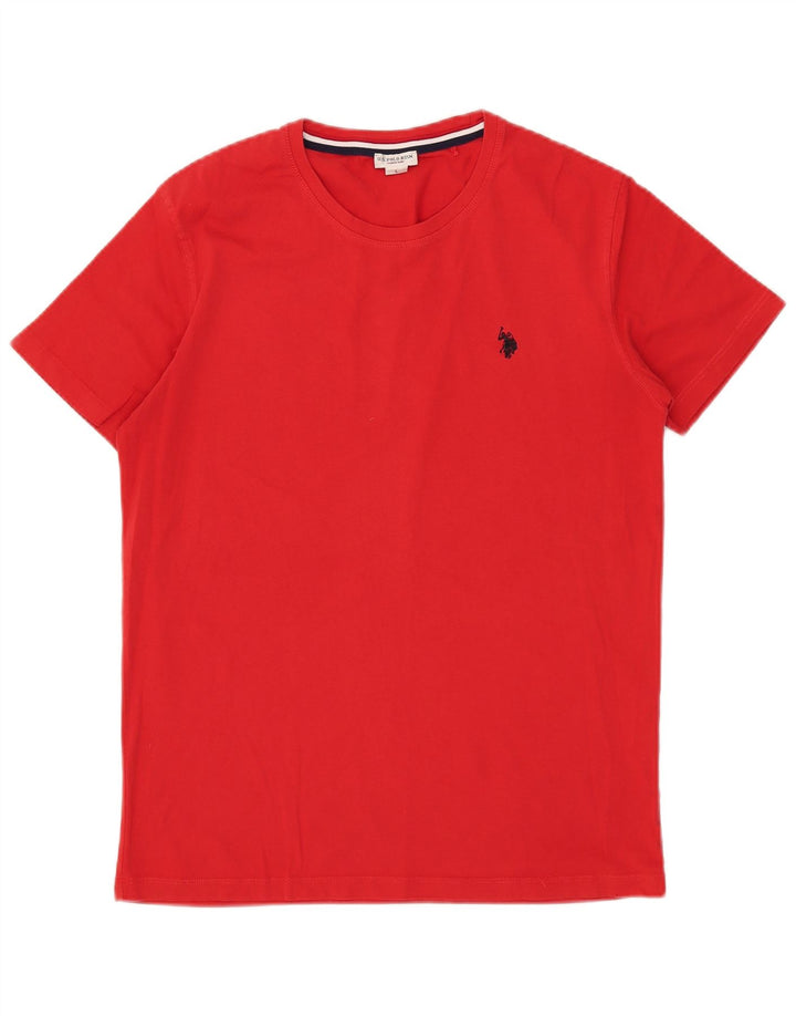 Πόλο Ασν. Ανδρικό T-Shirt Top μεγάλο κόκκινο