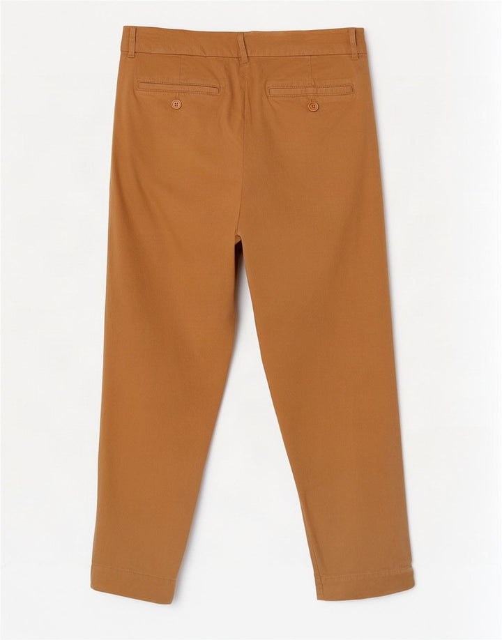 Γυναικείο Cropped Παντελόνι Benetton W30 L23 Beige