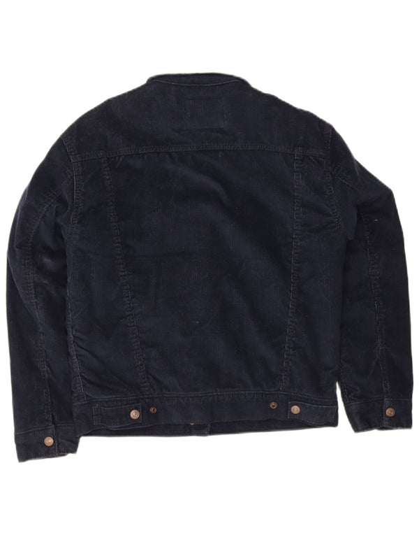 Levi's Γυναικείο κοτλέ Sherpa Jacket UK 6 XS Navy Blue Polyester