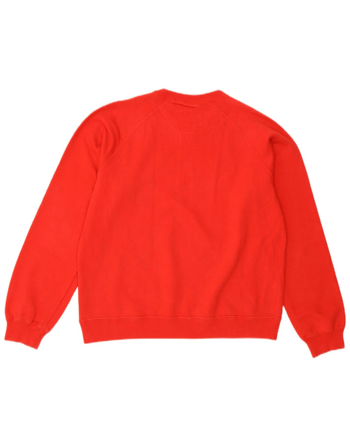 Champion Γυναικείο Γραφικό Φούτερ Jumper UK 14 Μεσαίο κόκκινο βαμβακερό
