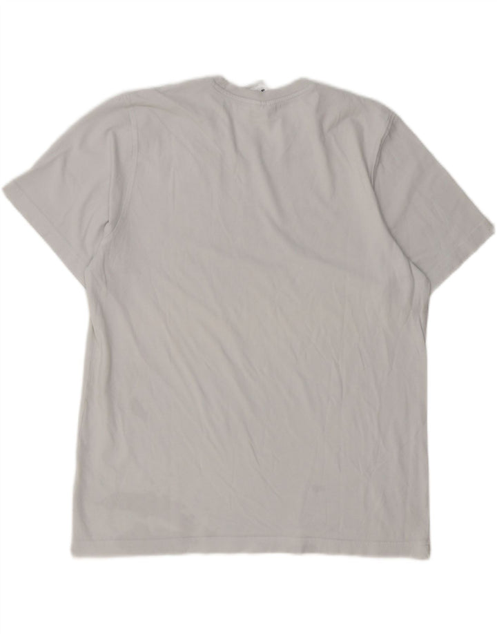 Ανδρικό T-Shirt Adidas Top μεγάλο μπλε βαμβακερό