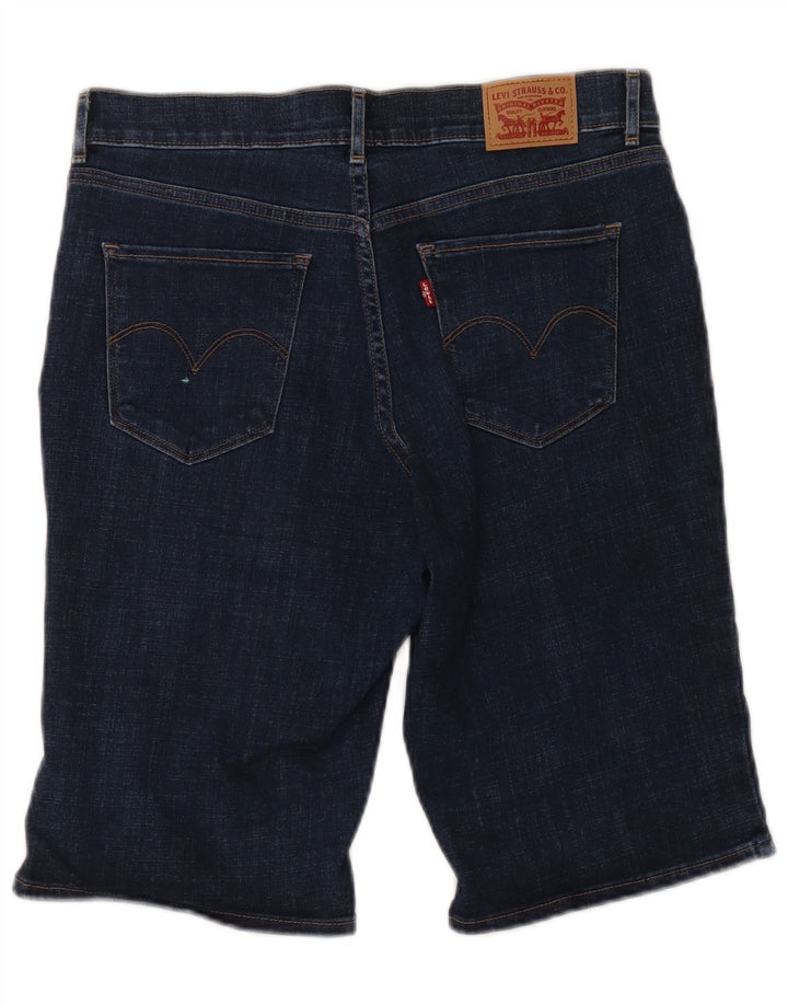 Γυναικείο βερμούδα τζιν σορτς Levi's W29 μεσαίο μπλε βαμβακερό