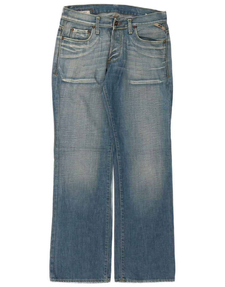 Jack & Jones Ανδρικό Χαλαρό Τζιν W34 L34 Μπλε βαμβακερό
