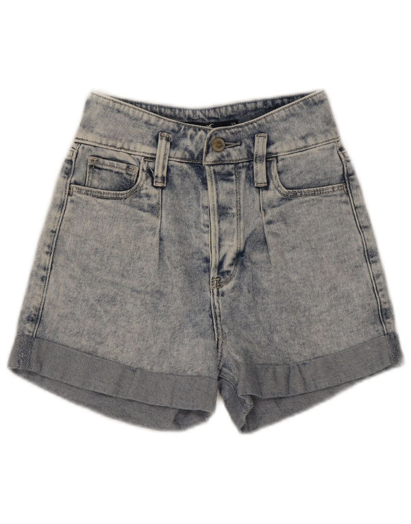 Γυναικείο ψηλόμεσο τζιν σορτς Hollister US 00 2XS W23 Μπλε