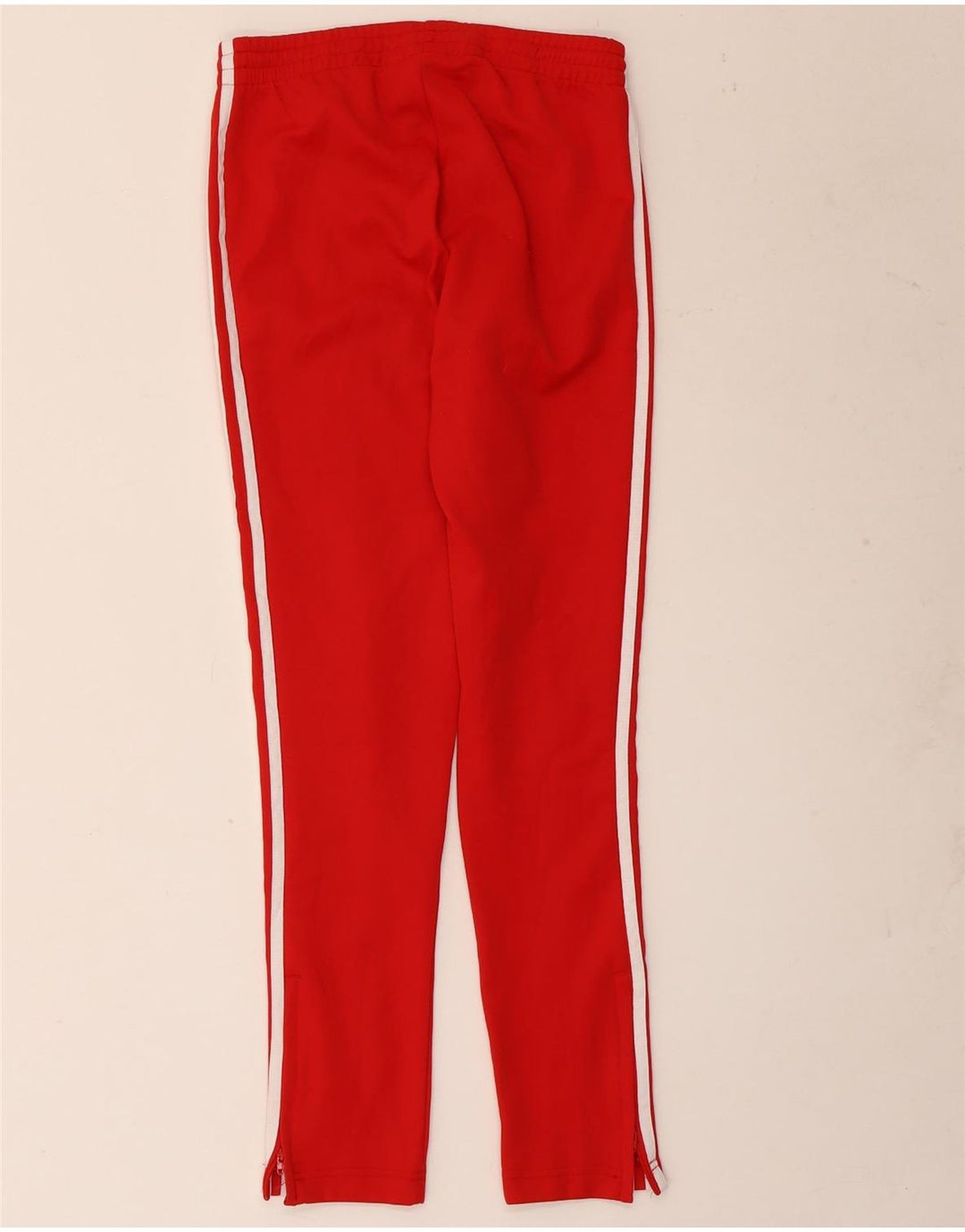Adidas Γυναικεία φόρμα παντελόνι UK 8 Small Red Polyester