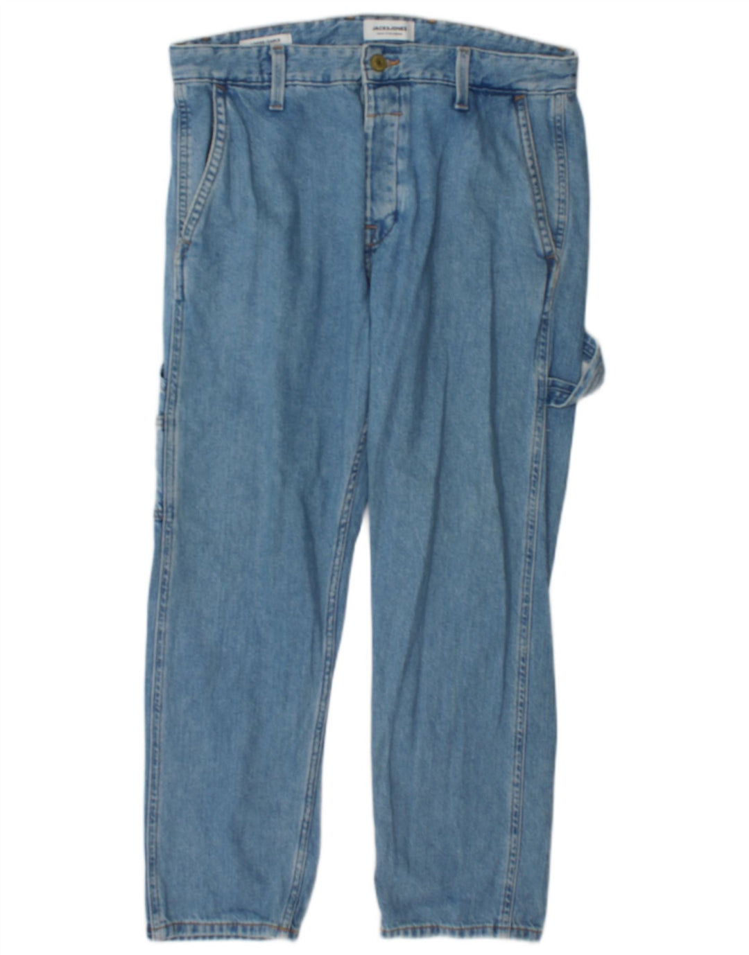 Jack & Jones Γυναικείο τζιν Cargo Straight W34 L30 Μπλε βαμβακερό