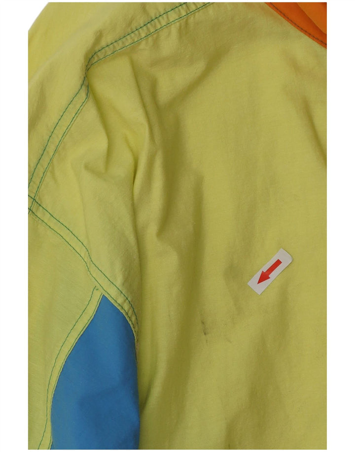 Vintage Ανδρικό Utility Jacket UK 40 Μεγάλο πολύχρωμο Colourblock