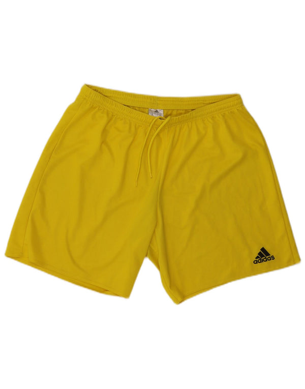 Ανδρικό αθλητικό σορτς Adidas Aeroready XL κίτρινο πολυεστέρα
