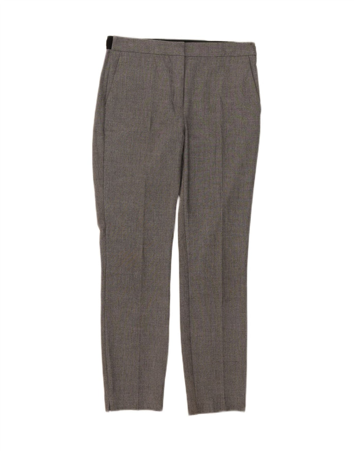 Zara Γυναικείο Slim Suit Παντελόνι Small W26 L27 Grey Polyester
