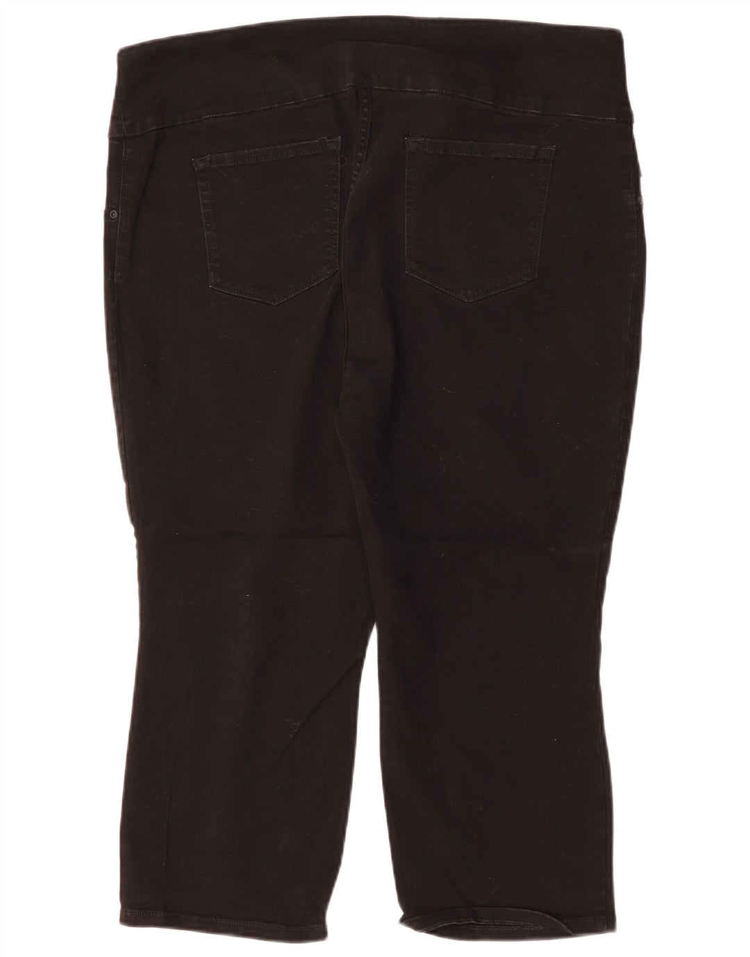 Γυναικείο ψηλόμεσο παντελόνι Capri Sculpting LEE US 20 3XL W40 L22 Μαύρο