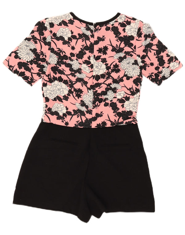 Γυναικείο κοντομάνικο Playsuit UK 8 Oasis Small Pink Floral