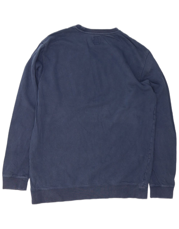 Ανδρικό γραφικό φούτερ Vans Jumper XL Navy Blue Cotton