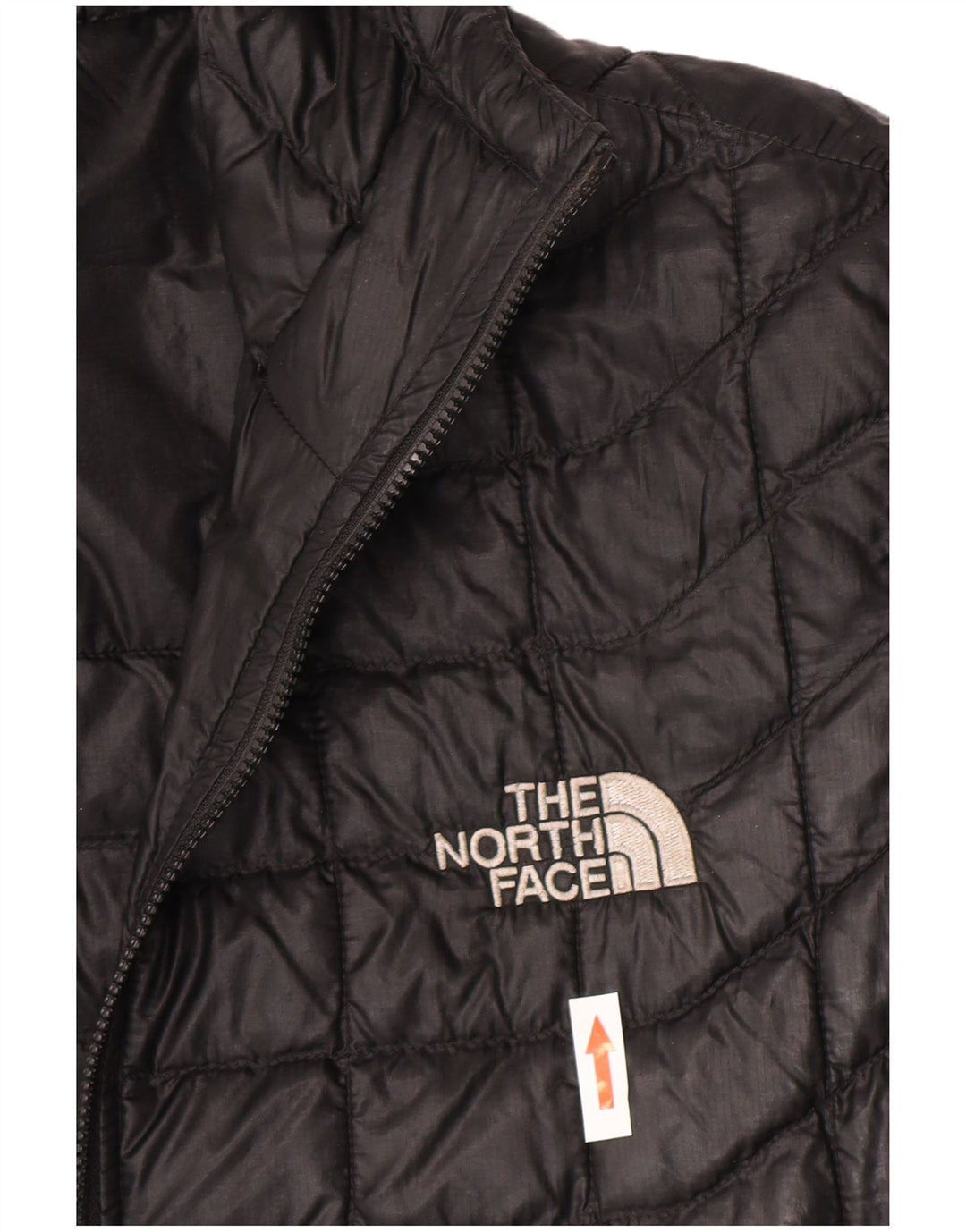 The North Face γυναικείο μπουφάν με κουκούλα UK 14 Medium Black Nylon