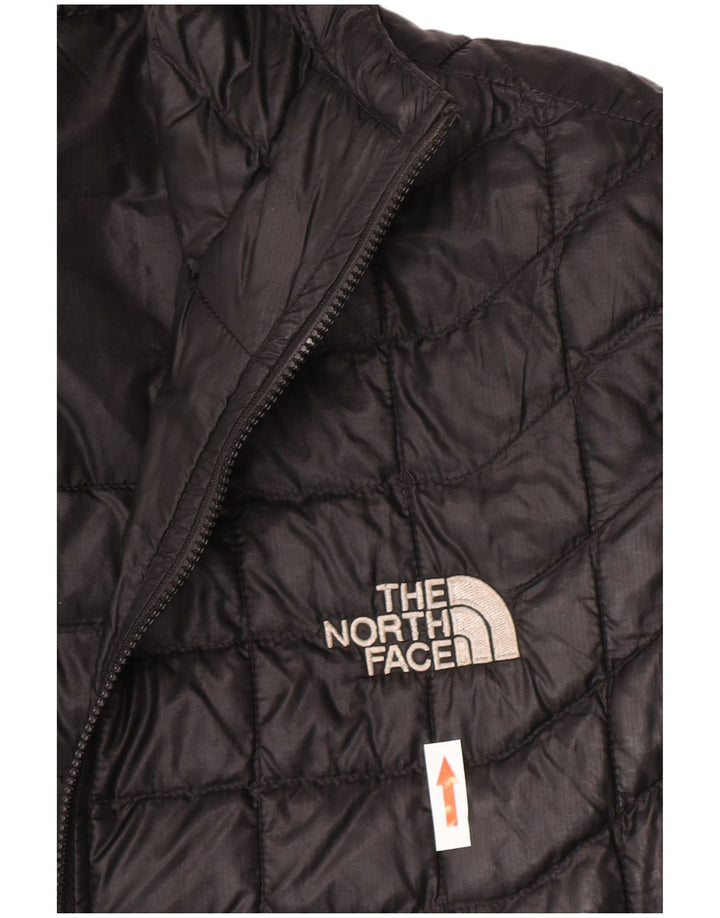 The North Face γυναικείο μπουφάν με κουκούλα UK 14 Medium Black Nylon