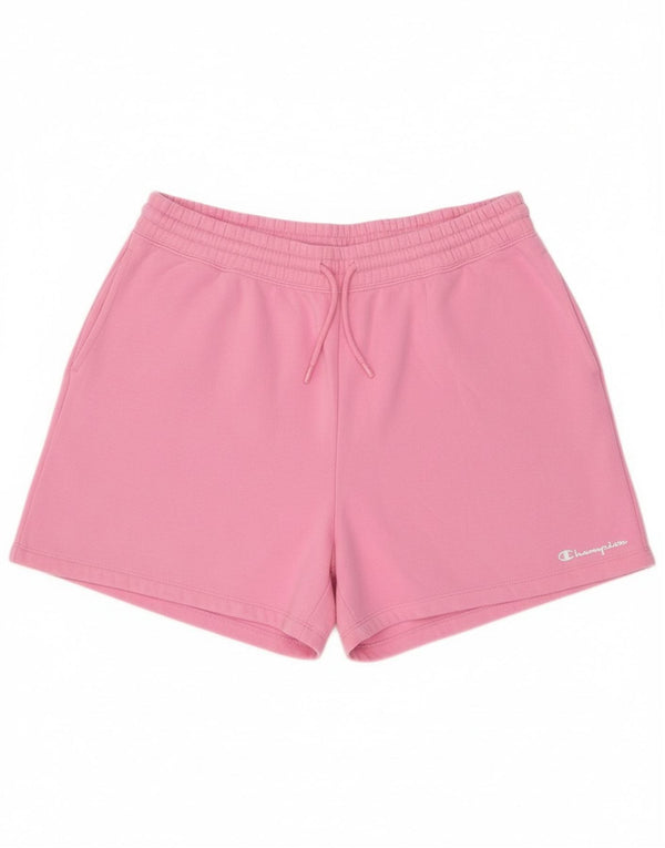 Champion γυναικείο αθλητικό σορτς UK 22 3XL Ροζ βαμβακερό