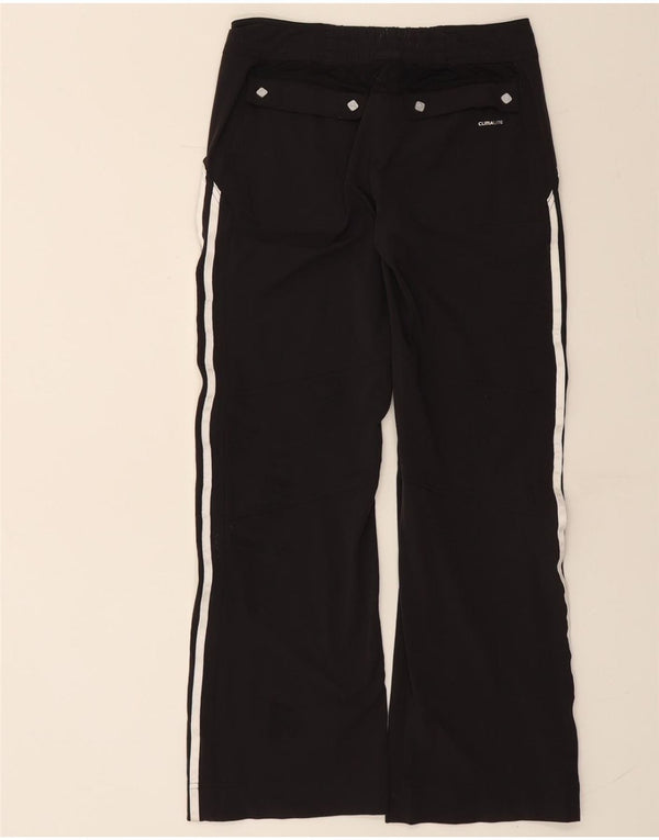 ADIDAS Γυναικείο Clima 365 Bootcut Παντελόνι Πεζοπορίας UK 10 Small W27 L28 Μαύρο