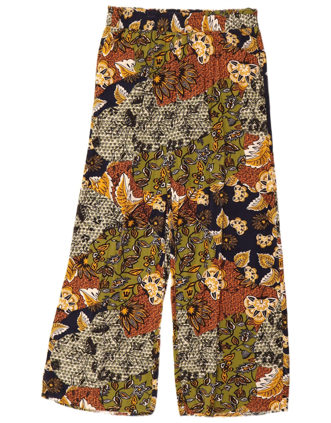 Esprit Γυναικείο Παντελόνι UK 12 Medium W30 L30 Πολύχρωμο Floral Viscose