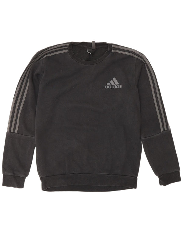 Ανδρικό φούτερ ADIDAS Jumper Μεσαίο μαύρο βαμβακερό