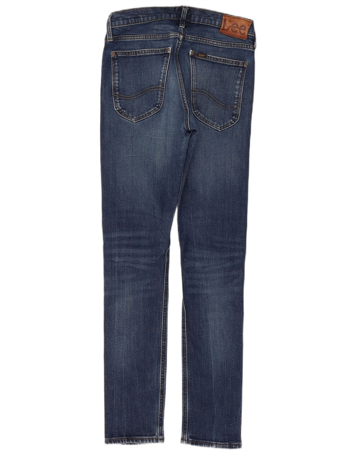 LEE Γυναικείο Τζιν Luke Slim W28 L32 Μπλε βαμβακερό