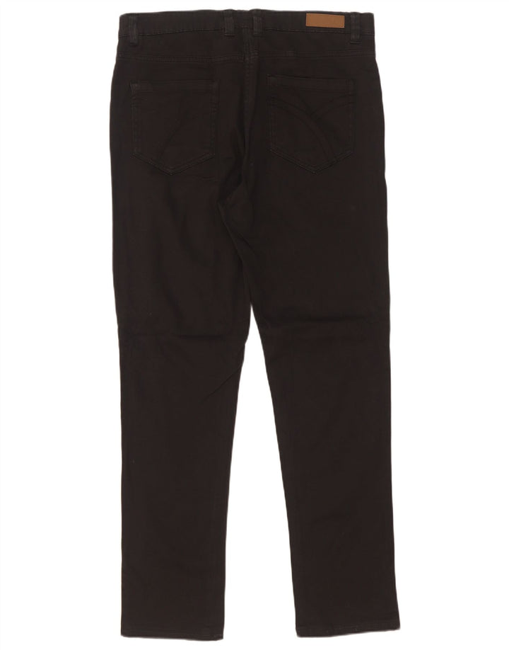 Γυναικείο Slim Jeans Dack's W32 L29 Μαύρο βαμβακερό