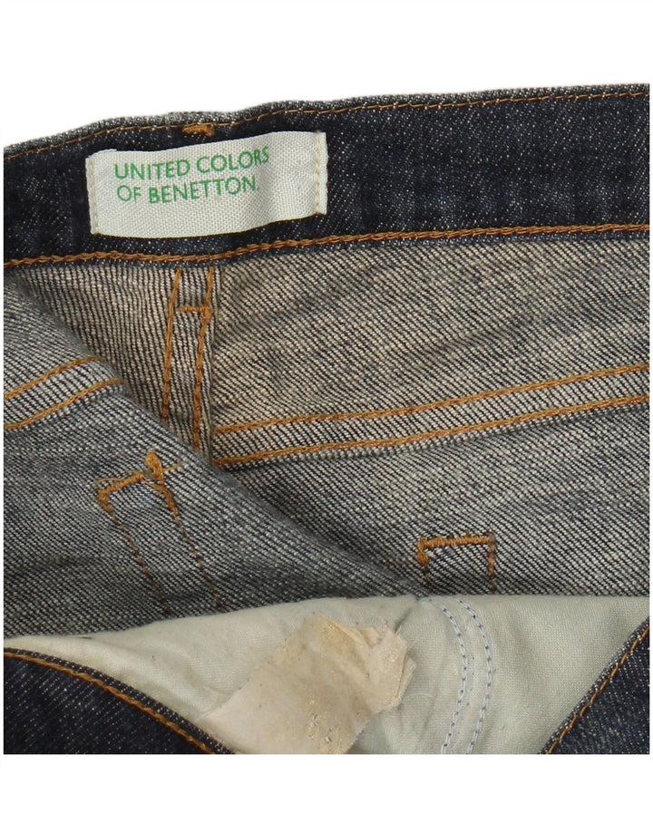 Benetton Γυναικείο Cropped Jeans W32 L25 Blue