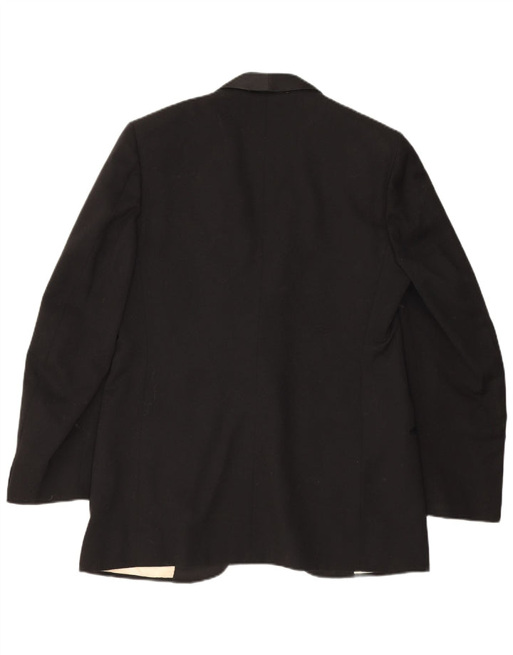 Vintage Ανδρικό σακάκι με 1 κουμπί UK 40 Large Black