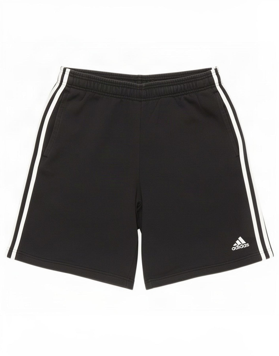 Ανδρικό αθλητικό σορτς Adidas, μεσαίο μαύρο βαμβακερό