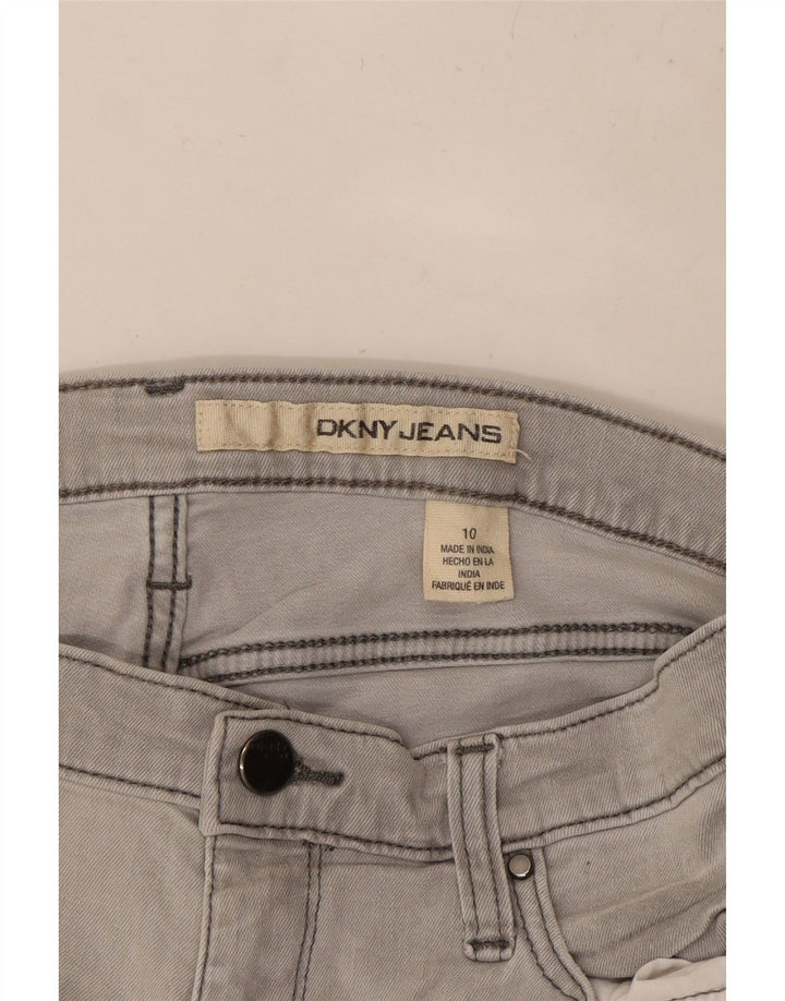DKNY Γυναικείο τζιν σορτς US 10 Large W27 Γκρι βαμβακερό