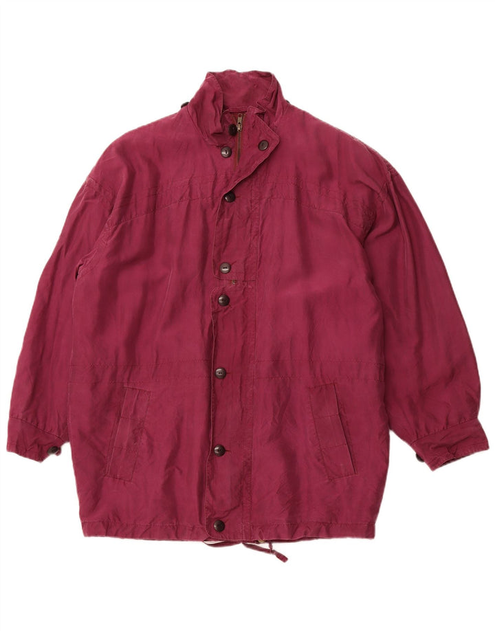 ASTROLABIO Ανδρικό Bomber Jacket UK 38 Medium Burgundy