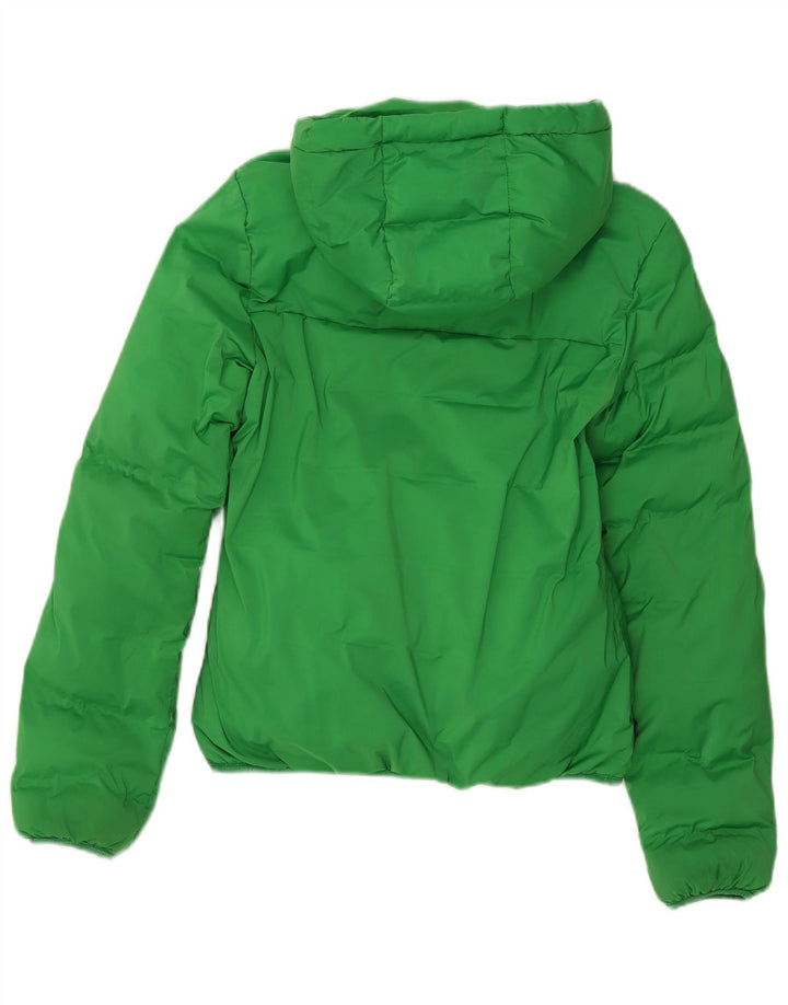 Superdry γυναικείο μπουφάν με κουκούλα UK 8 Μικρός Πράσινος Πολυεστέρας