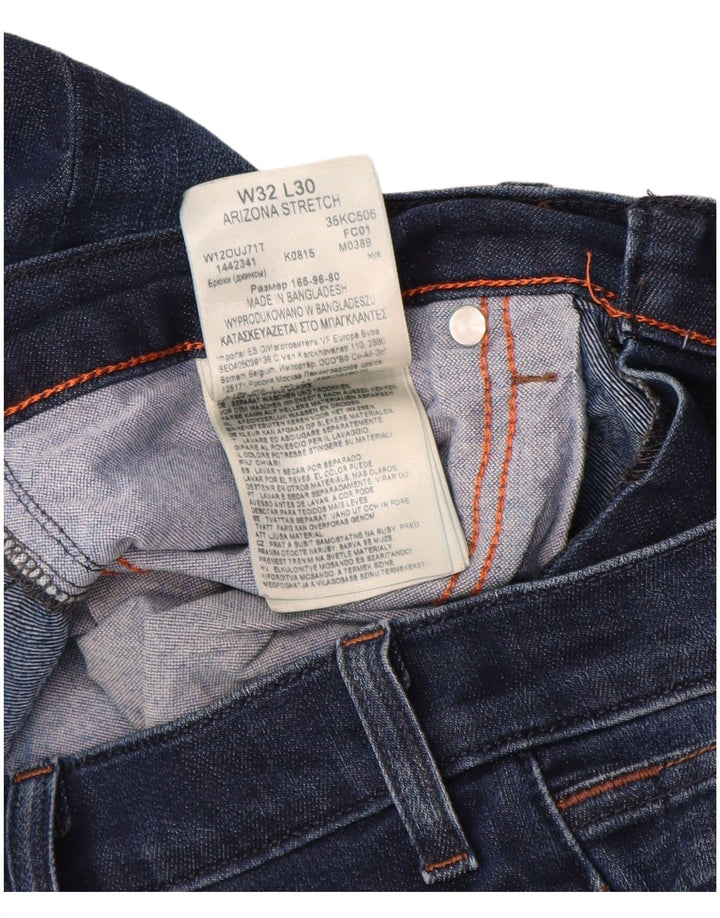 Ανδρικό τζιν ίσιο WRANGLER Arizona Stretch W32 L28 Μπλε βαμβακερό