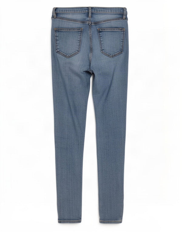 Massimo Dutti Γυναικεία Skinny Jeans EU 38 Small W28 L28 Blue Cotton