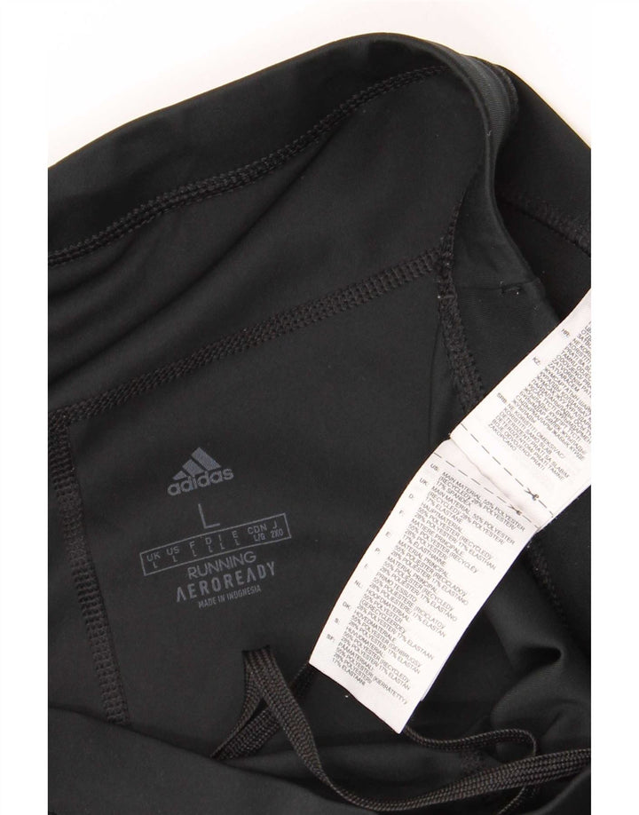Adidas Γυναικεία Aeroready Κολάν UK 14 Large Black Polyester