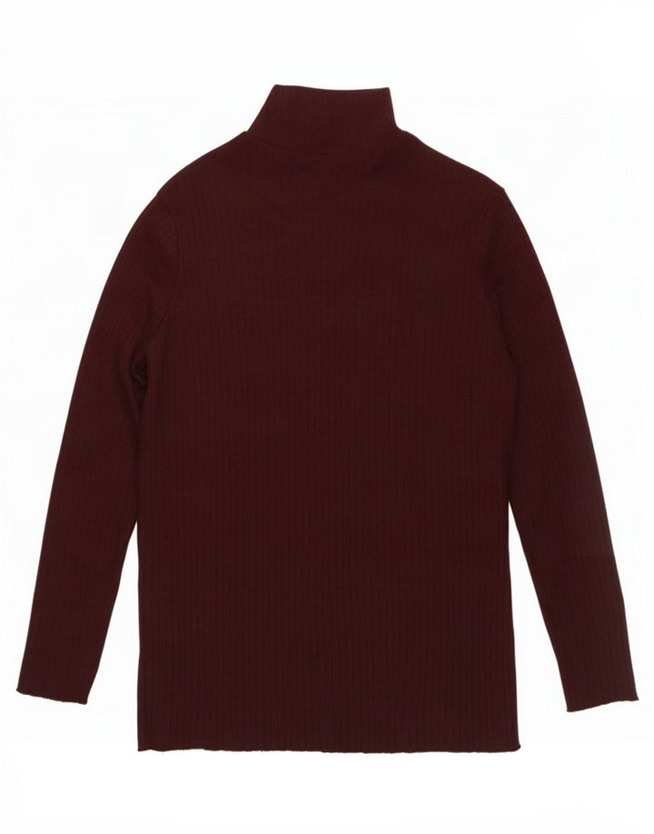 Zara Γυναικείο τοπ μακρυμάνικο UK 16 Large καφέ πολυεστέρας