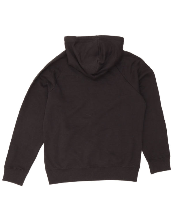 Calvin Klein Jeans Womens Zip Hoodie Sweater UK 16 Large Black Colourblock