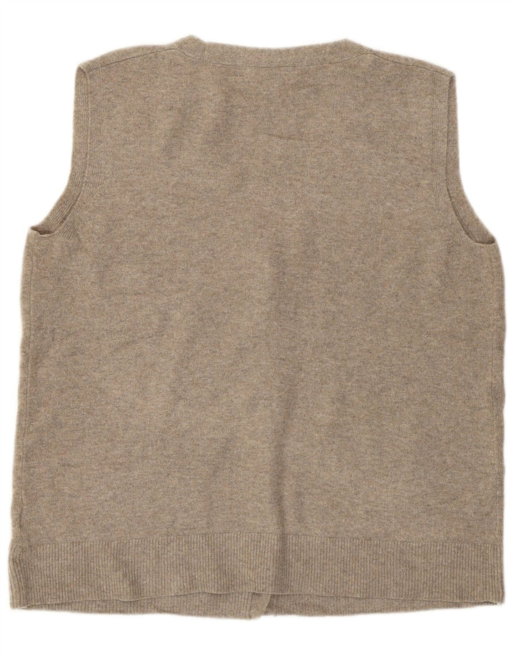 Marks & Spencer Γυναικείο Αμάνικο πουλόβερ UK 16 Large Grey