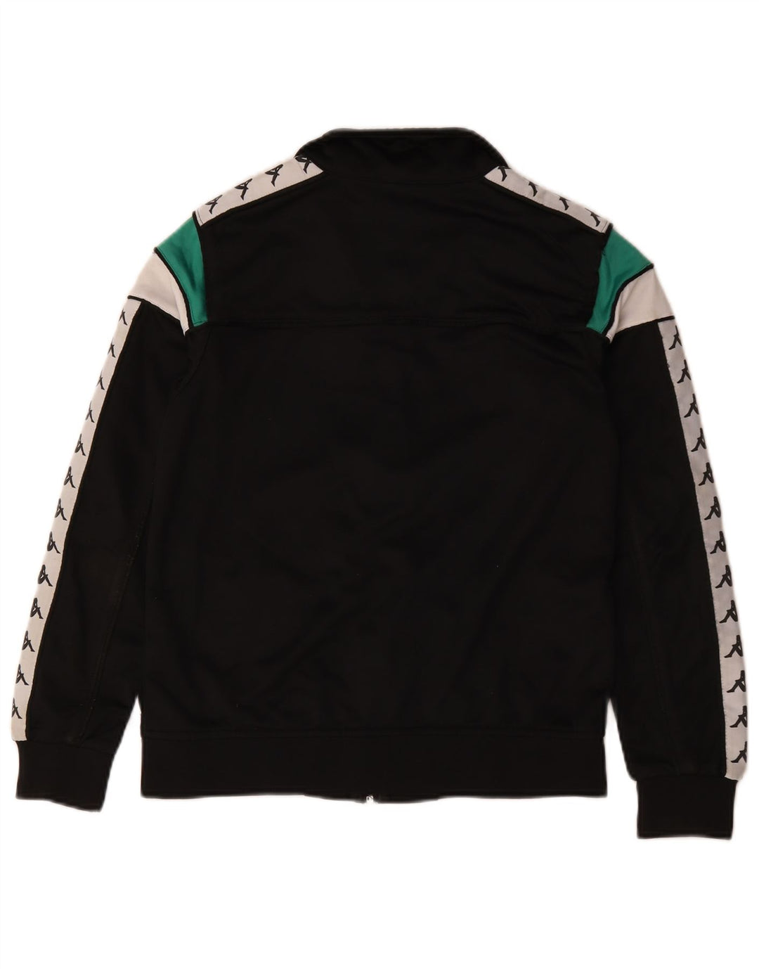 Kappa Boys Graphic αθλητική φόρμα Top Jacket 13-14 Years Black Colourblock