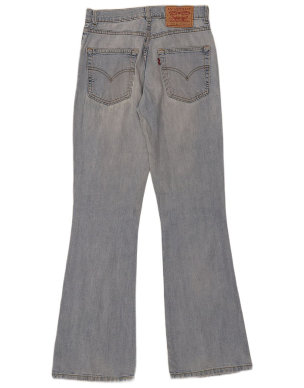 Levi's Womens 525 Bootcut Jeans W28 L32 Blue Cotton