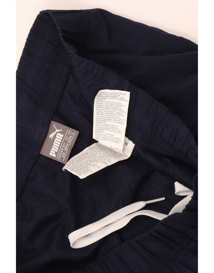 Ανδρική φόρμα Puma Παντελόνι Joggers Large Navy Blue Polyester