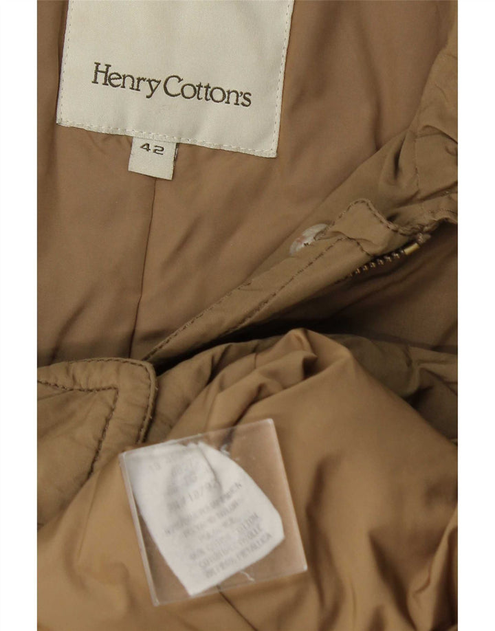 Henry Cottons Γυναικείο Μπουφάν Utility με Ζώνες IT 42 Medium Khaki Polyamide