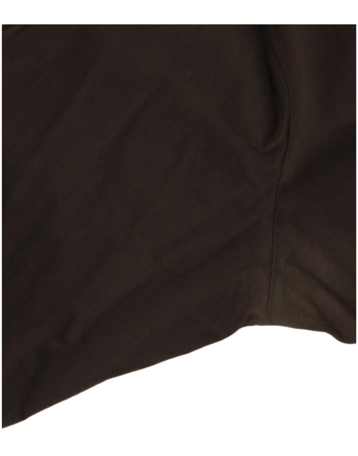 TRUSSARDI JEANS Γυναικείο Πουκάμισο UK 20 2XL Καφέ Βαμβακερό