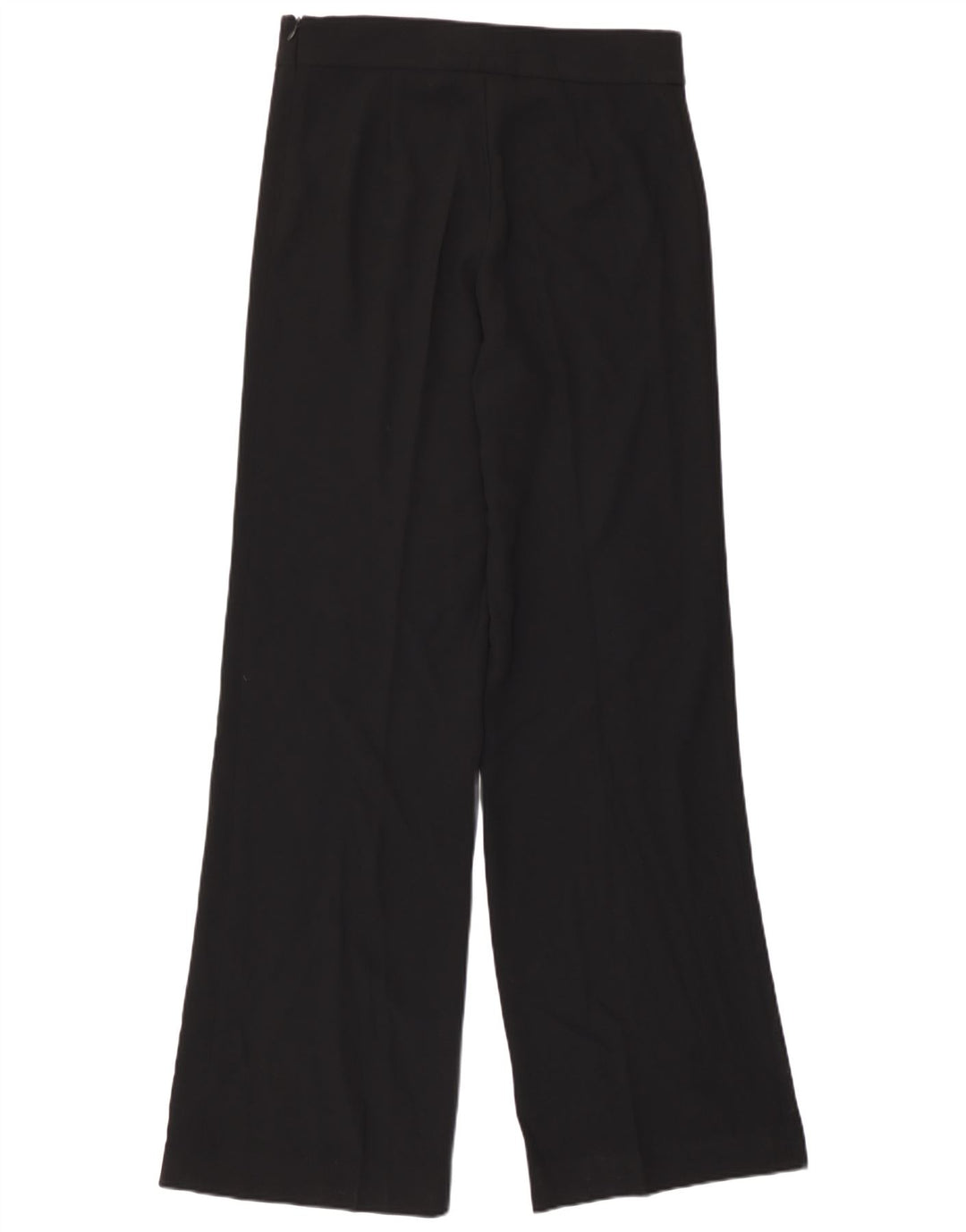 Zara Γυναικείο φαρδύ παντελόνι Casual Medium W30 L33 Μαύρο πολυεστέρα
