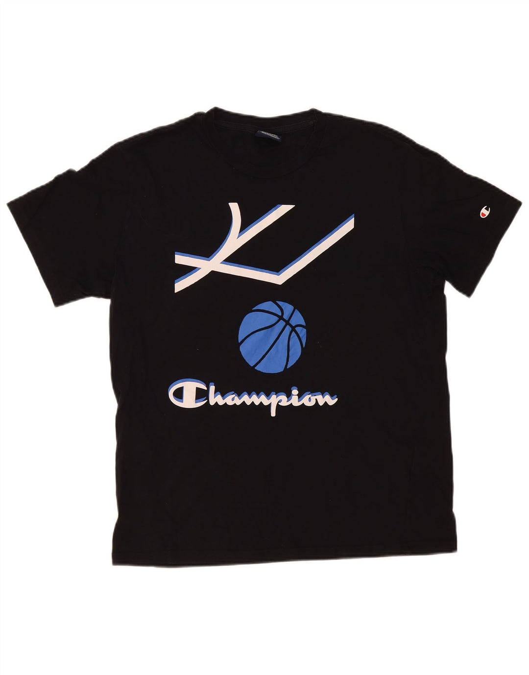 Ανδρικό T-Shirt Champion Graphic Top Medium Black