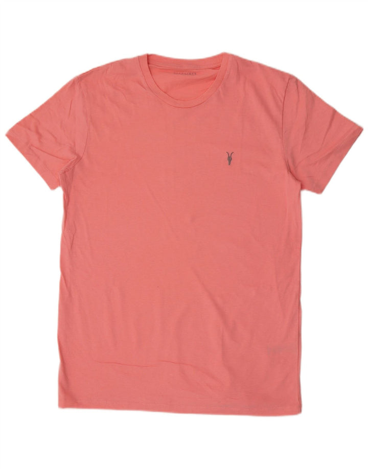 Ανδρικό T-Shirt All Saints Top Μεσαίο Ροζ Βαμβακερό