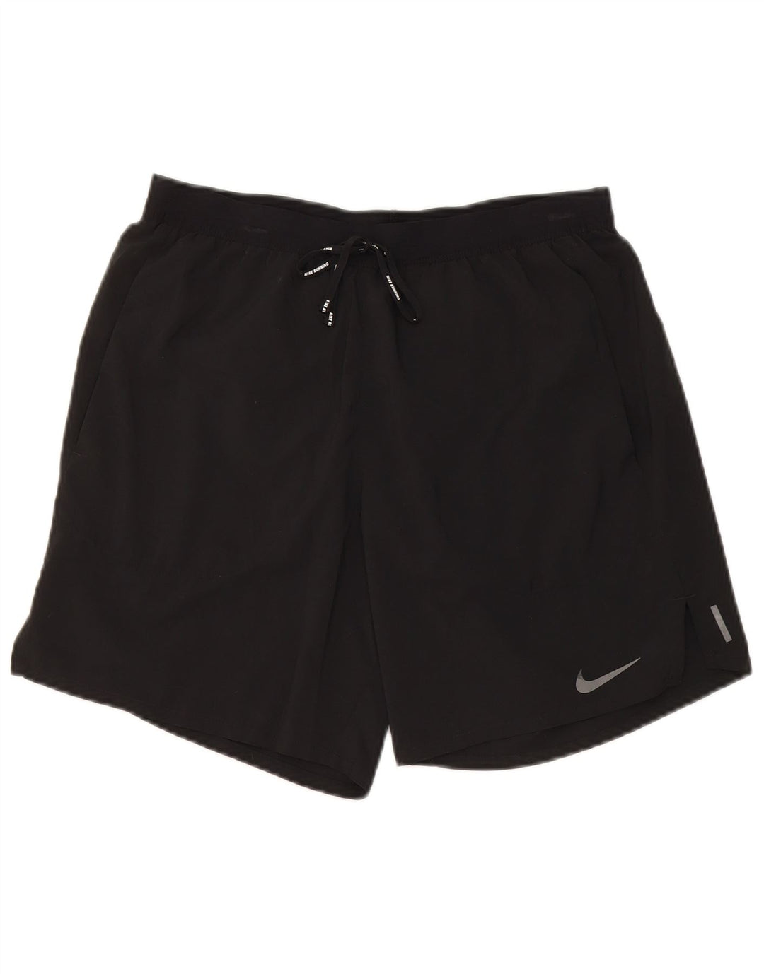 Ανδρικό αθλητικό σορτς Nike, μικρό μαύρο πολυεστέρα