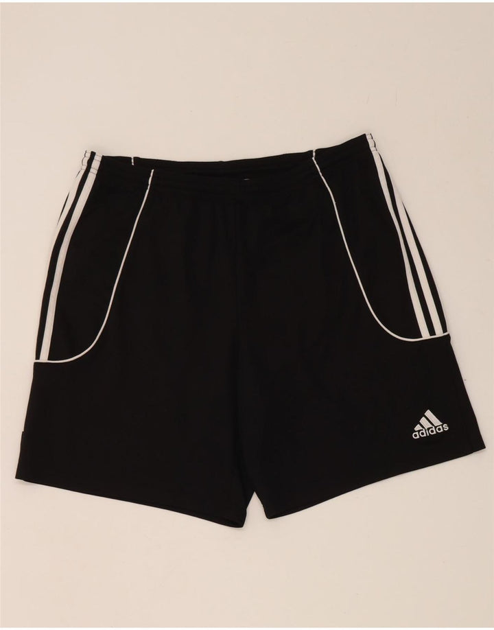 Ανδρικό σορτς Adidas Climalite Sport μεγάλο μαύρο πολυεστέρα