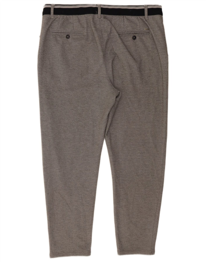 Ανδρικό παντελόνι Zara Slim Cropped XL W34 L26 Grey Polyester
