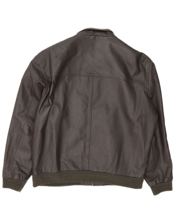 Vintage Ανδρικό Δερμάτινο Μπουφάν UK 42 XL Καφέ